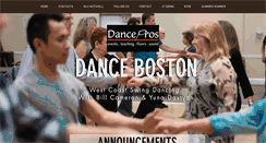 Desktop Screenshot of danceboston.com